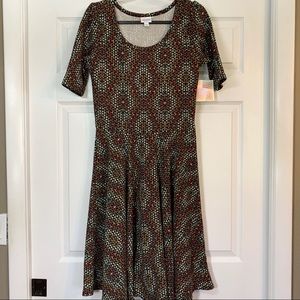LuLaRoe Nicole Dress ~ Large